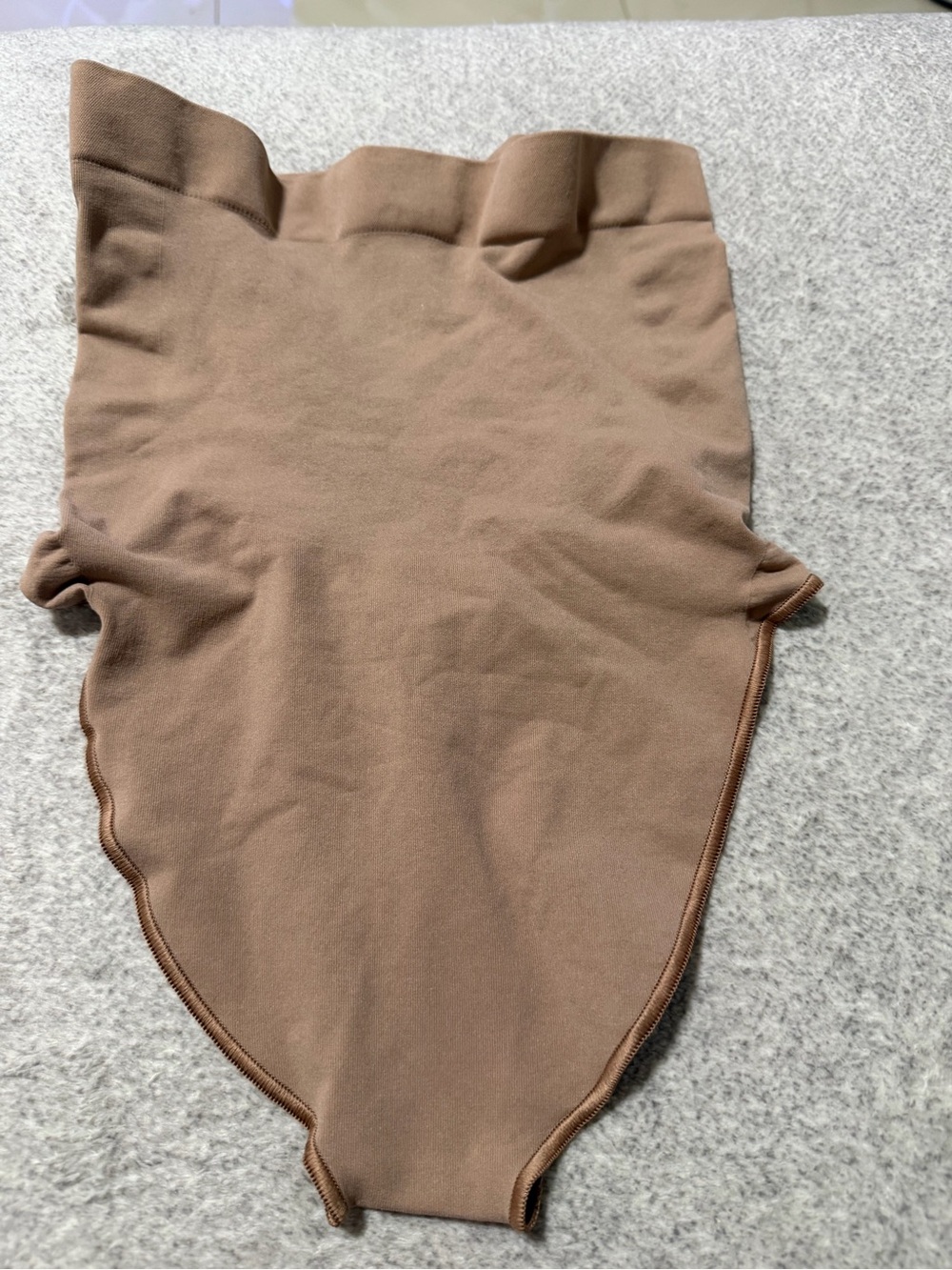 SKIMS Women's High-Waist Seamless Brown Shaping Brief